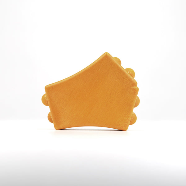 kajuBOGENBAU Einzelstein Orange – Naturhartgips Bogenstein